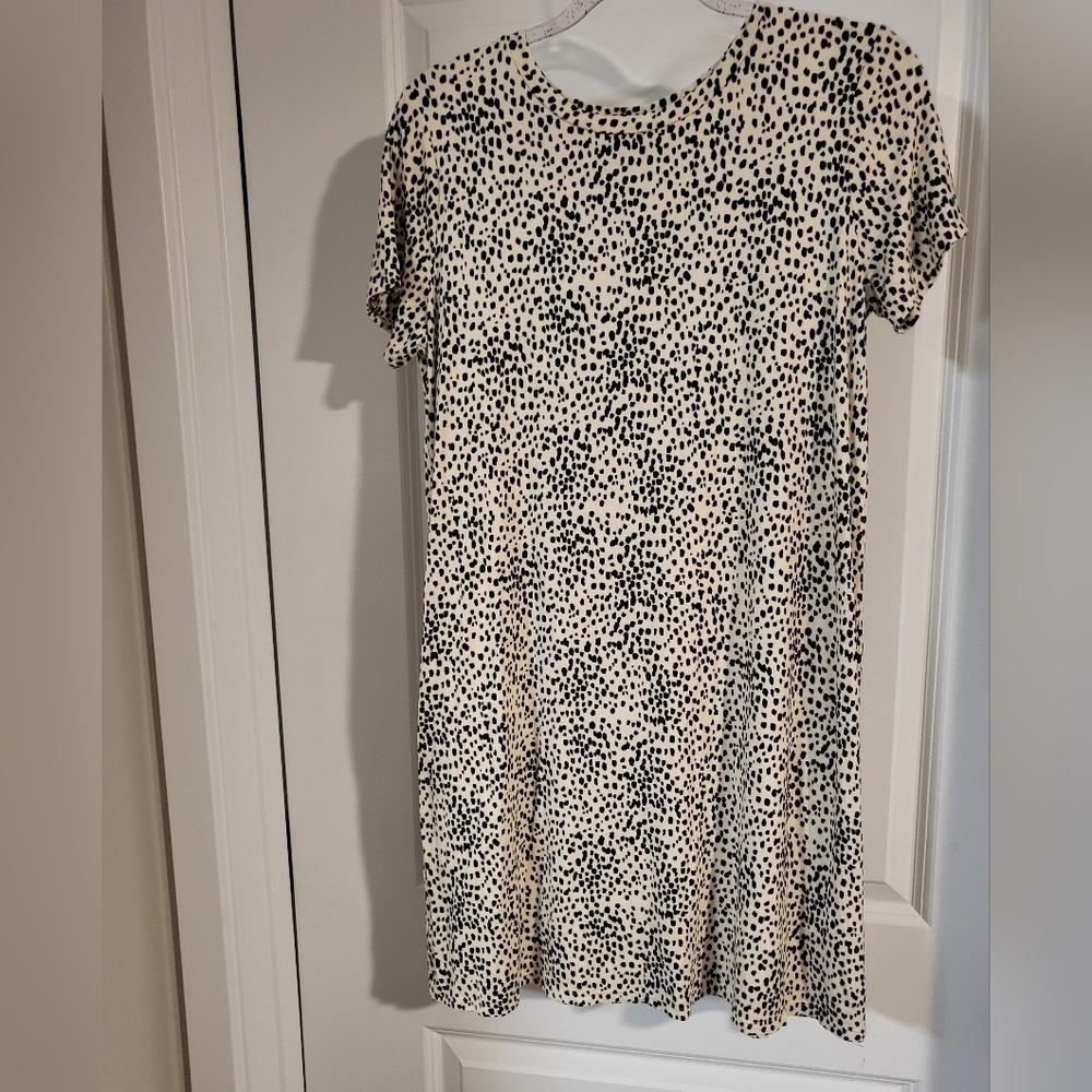 EXPRESS Cheetah T-SHIRT dress